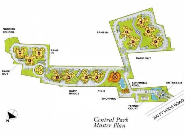 SWETA CENTRAL PARK I Site Layout