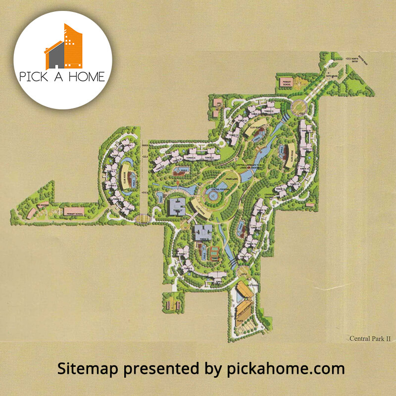 SWETA CENTRAL PARK II Site Layout