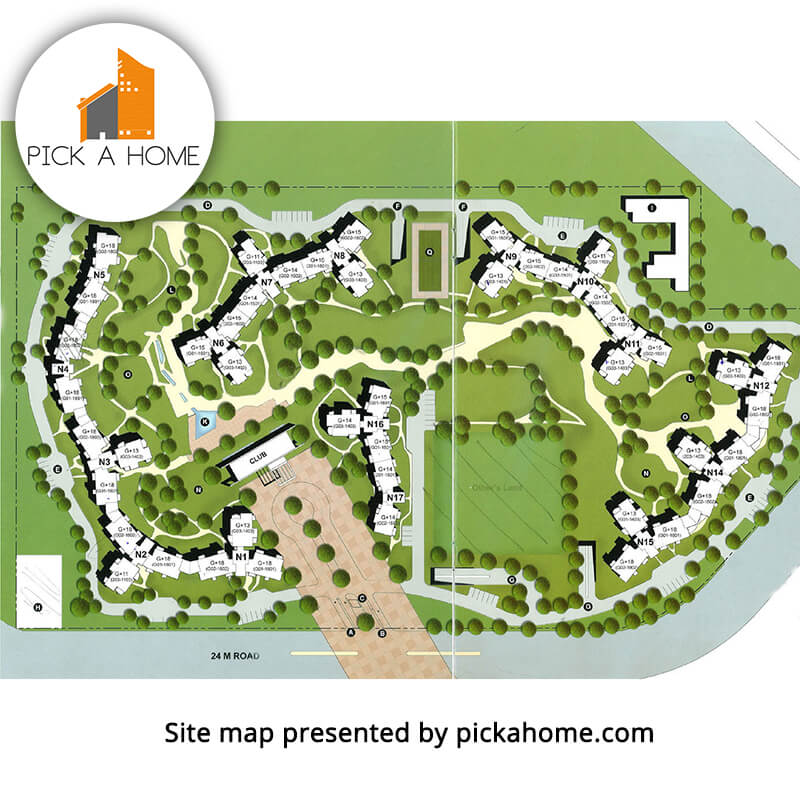 UNITECH THE CLOSE NORTH Site Layout