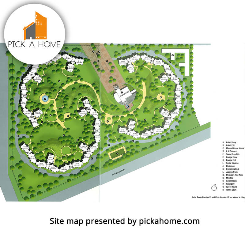 UNITECH THE CLOSE SOUTH Site Layout